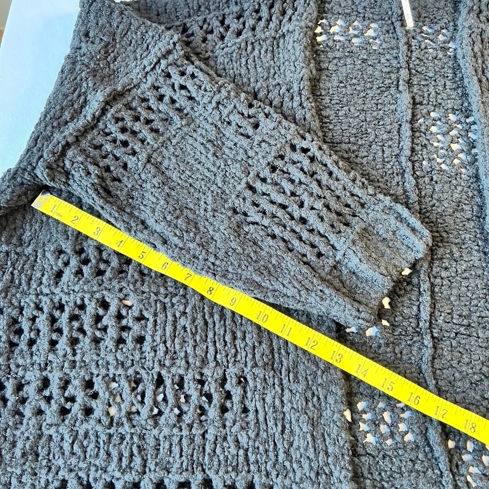 NWT - Free People Saturday Morning Oversized Open Front Cardigan - Picture 6 of 10